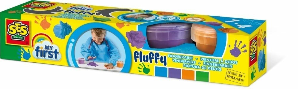 My First - Fluffy fingerpaint