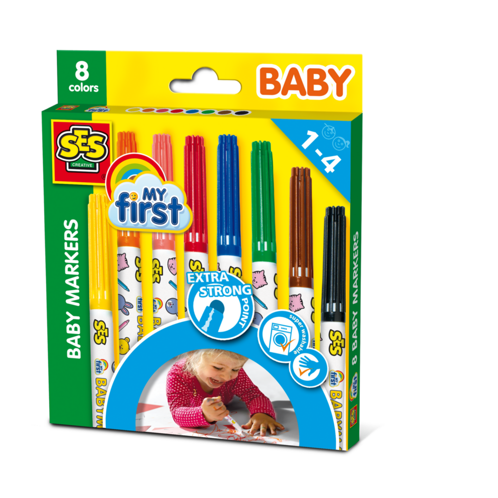 My first - Baby Markers 8 Farben
