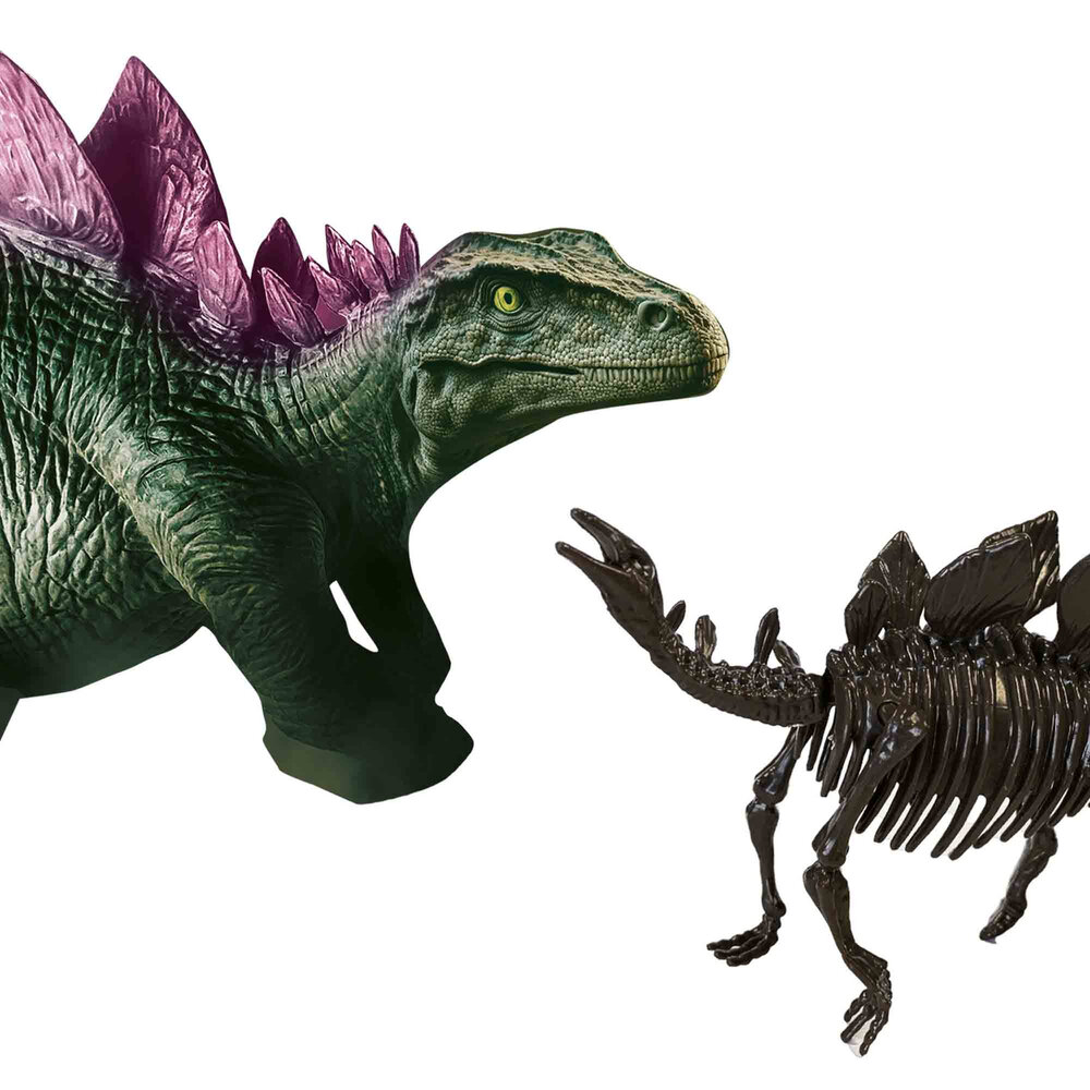 SES - Explore - Dino und Skelett ausgraben 2 in 1 - Stegosaurus