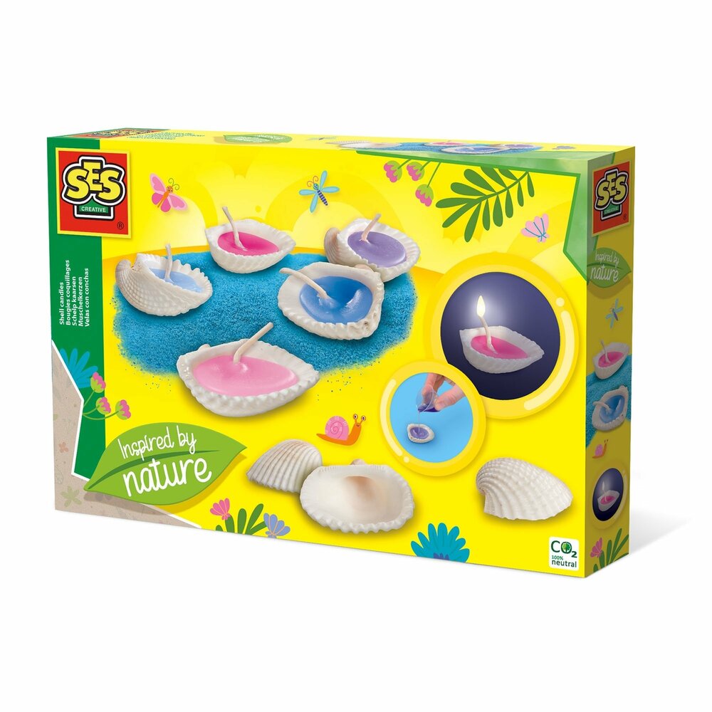 SES Schelp kaarsen - Inspired by nature