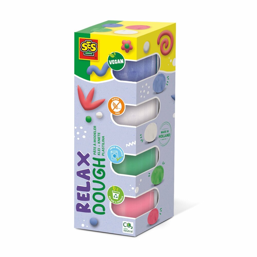 SES Feel good Knete - Relax (4x90gr)