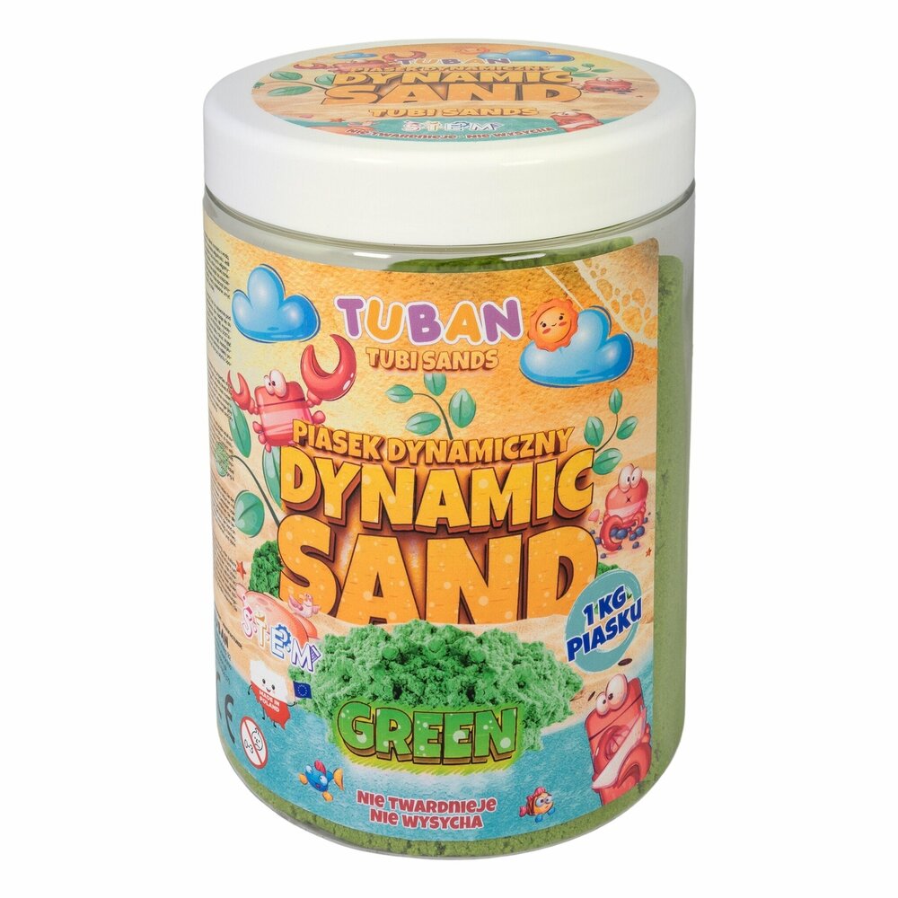 Tuban - Dynamic Sand &ndash; gr&uuml;n 1 kg
