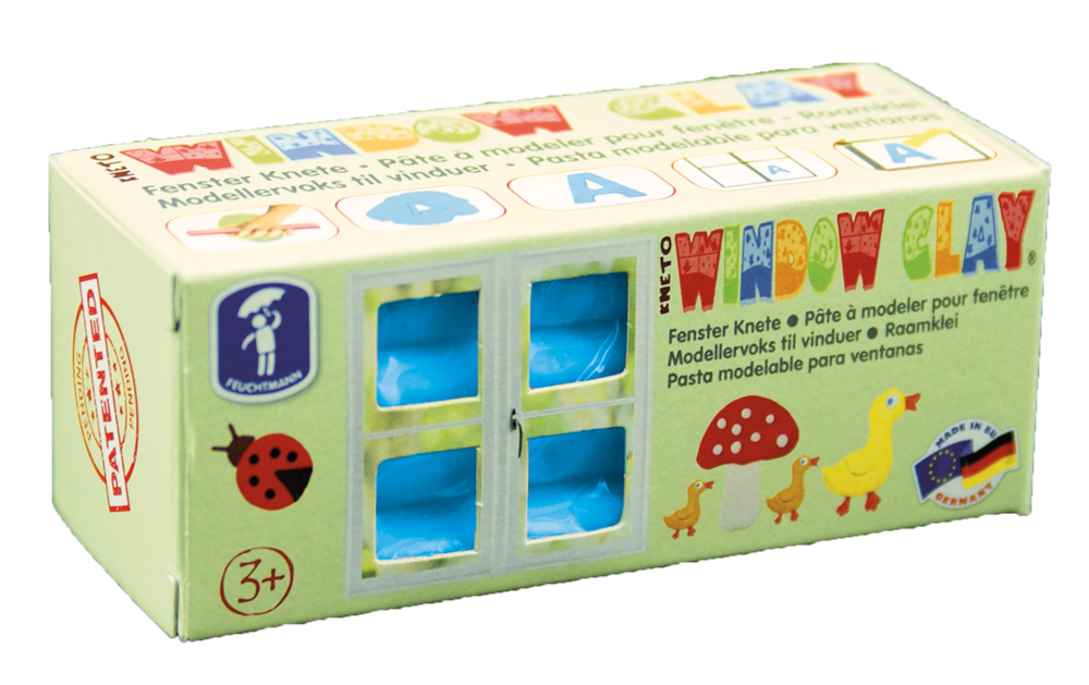 KNETO Raamklei - staaf 150 gram - blauw