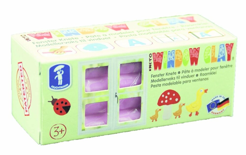 KNETO Raamklei - staaf 150 gram - roze