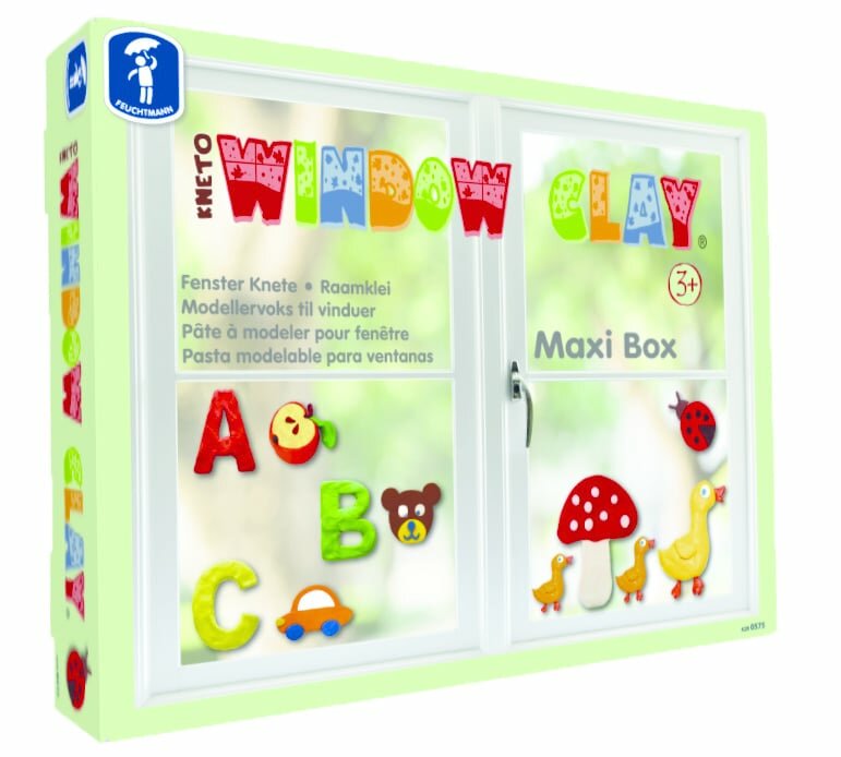 KNETO Fenster Knete - maxi box
