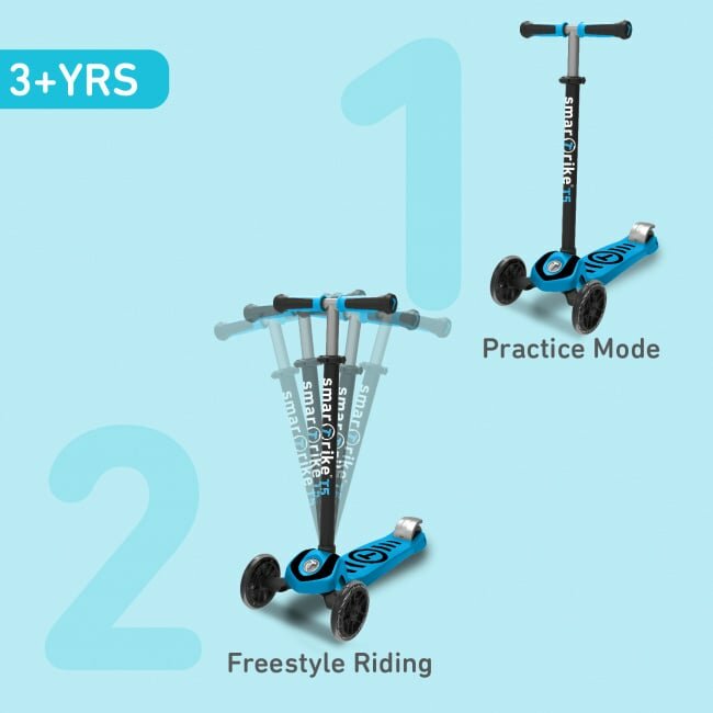 SmarTrike T5 Roller - blau