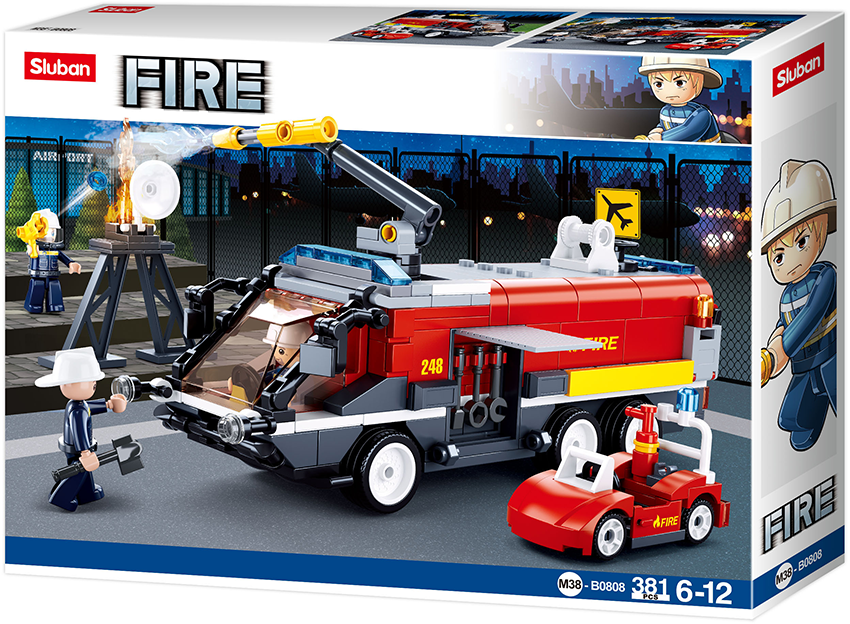 Sluban M38-B0808 Flughafenfeuerwehrauto