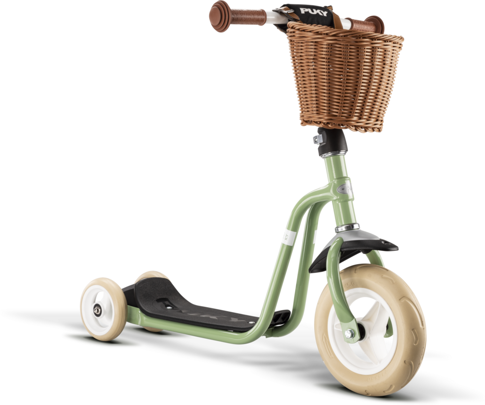 Puky R1 Step retro groen