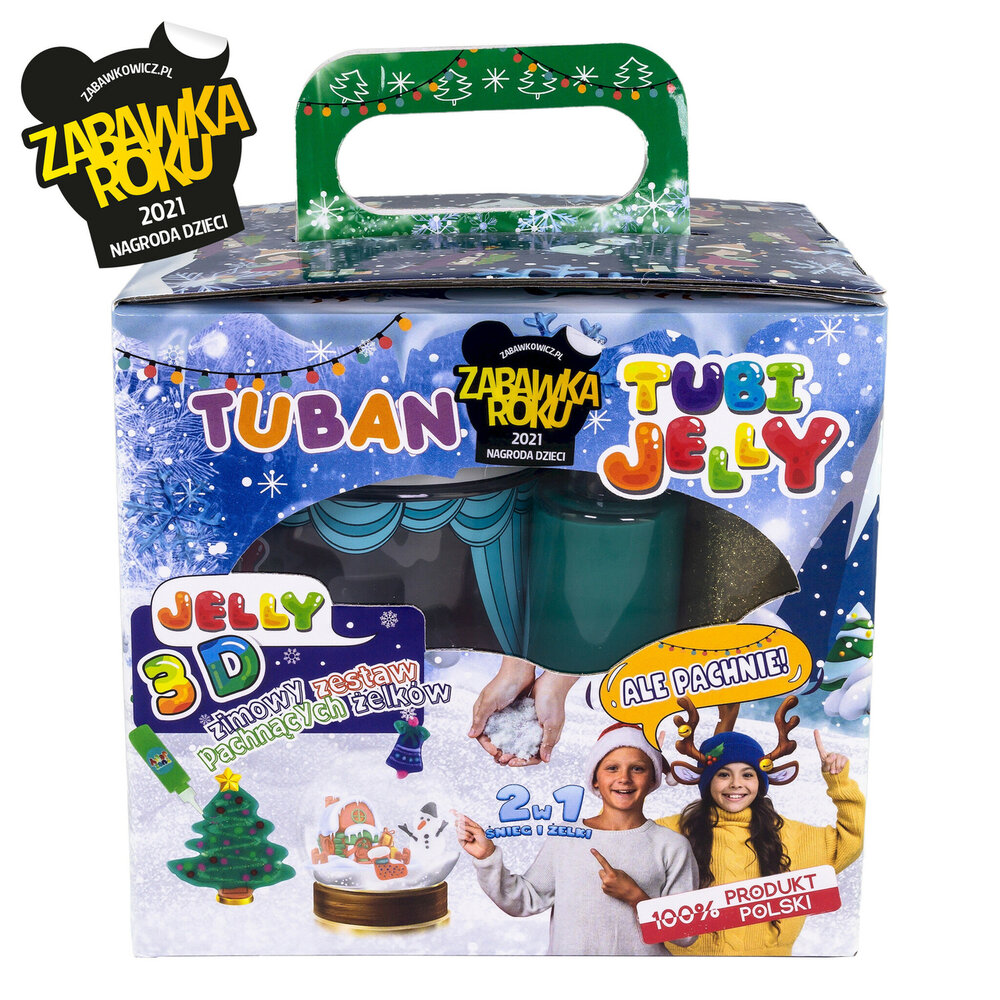 Tuban - Tubi Jelly Set mit 6 Farben und kleinem Aquarium &ndash; Winter