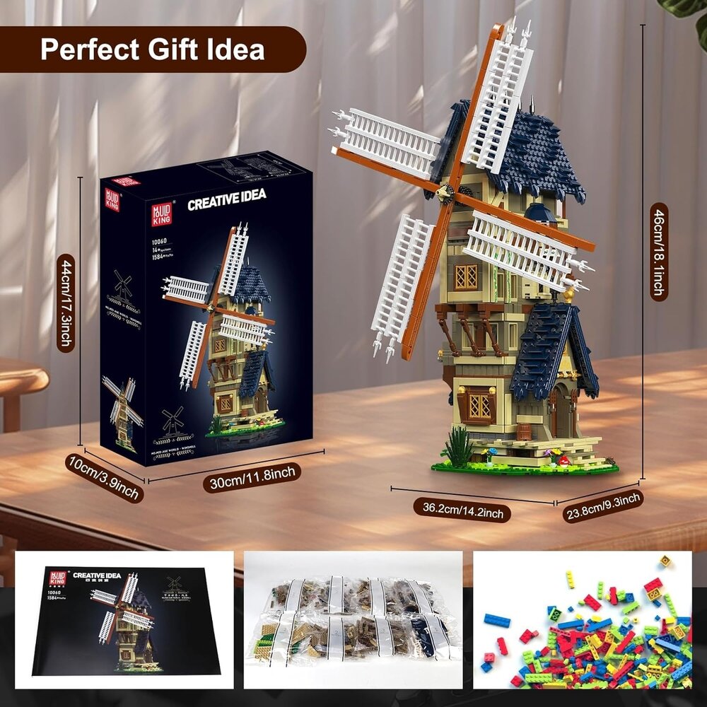 Mould King 10060 Windmolen