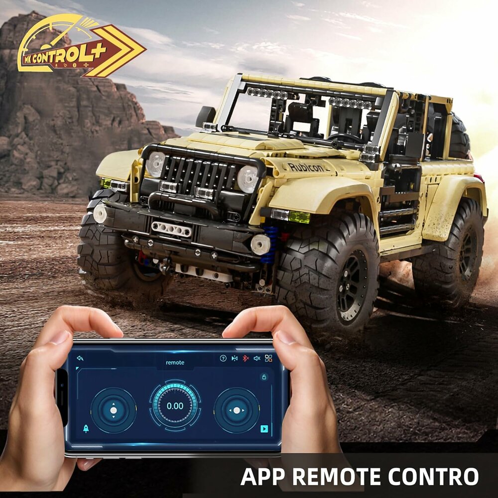 Mould King 13184 Rubicon Gel&auml;ndewagen