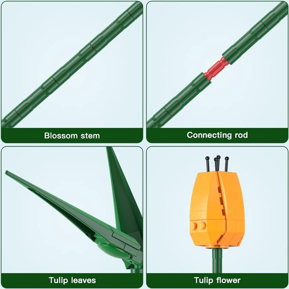 Mould King 24012 Tulpe