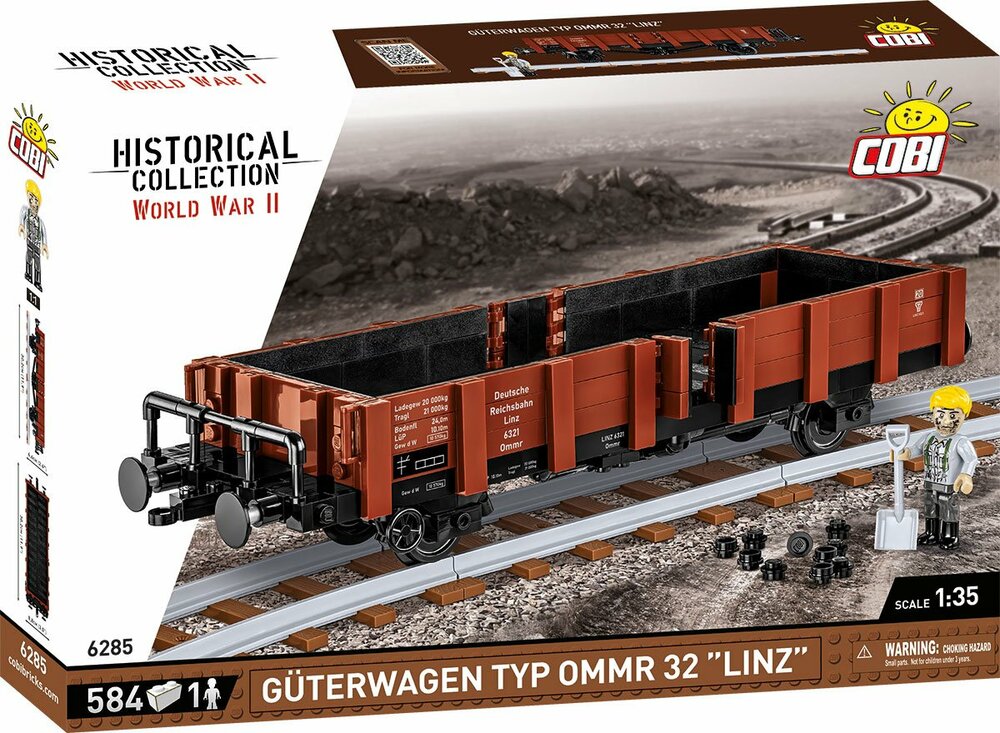 COBI 6285 Goederenwagon TYO Ommr 32 &quot;Linz&quot;