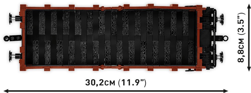 COBI 6285 Goederenwagon TYO Ommr 32 &quot;Linz&quot;
