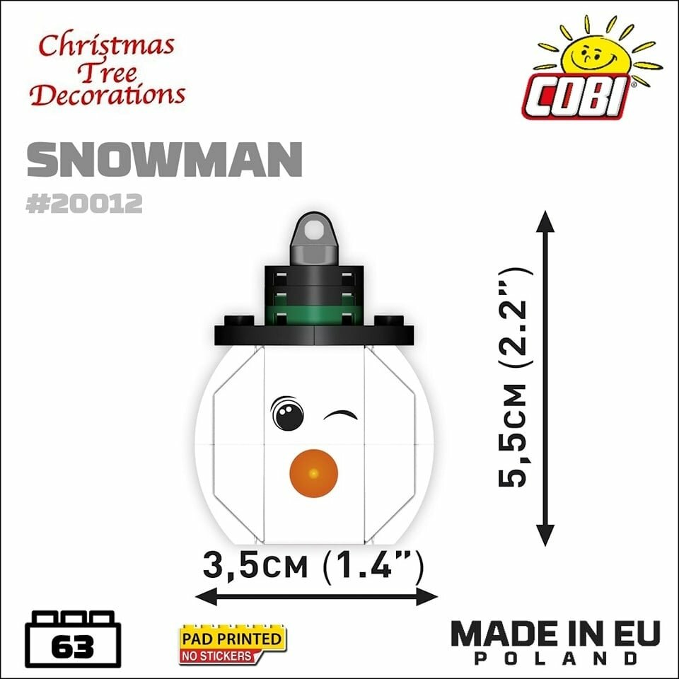 COBI 20012 Snowman