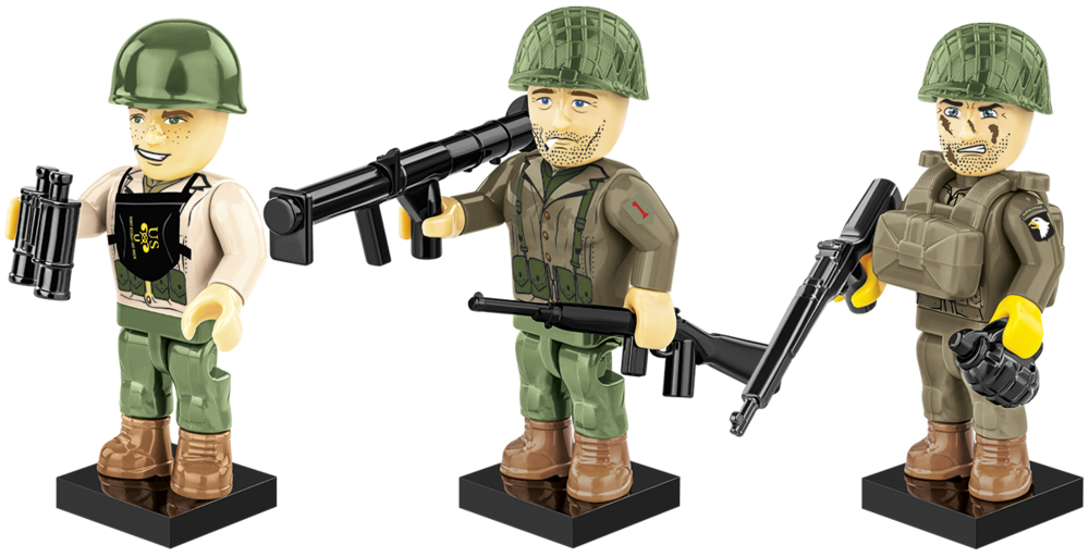 COBI WW2  2058 Soldaten D-Day 1944