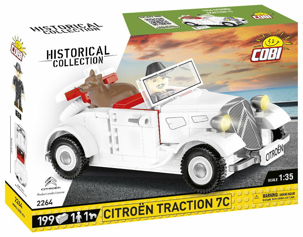 COBI  WW2 2264 - Citro&euml;n Traction 7C