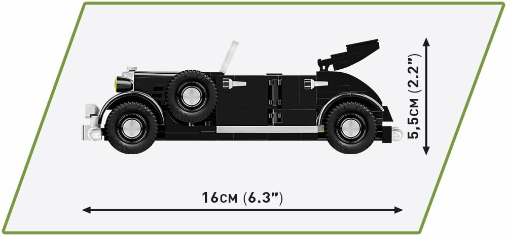 COBI  WW2 2261 De Gaulle&#039;s Horch830BL