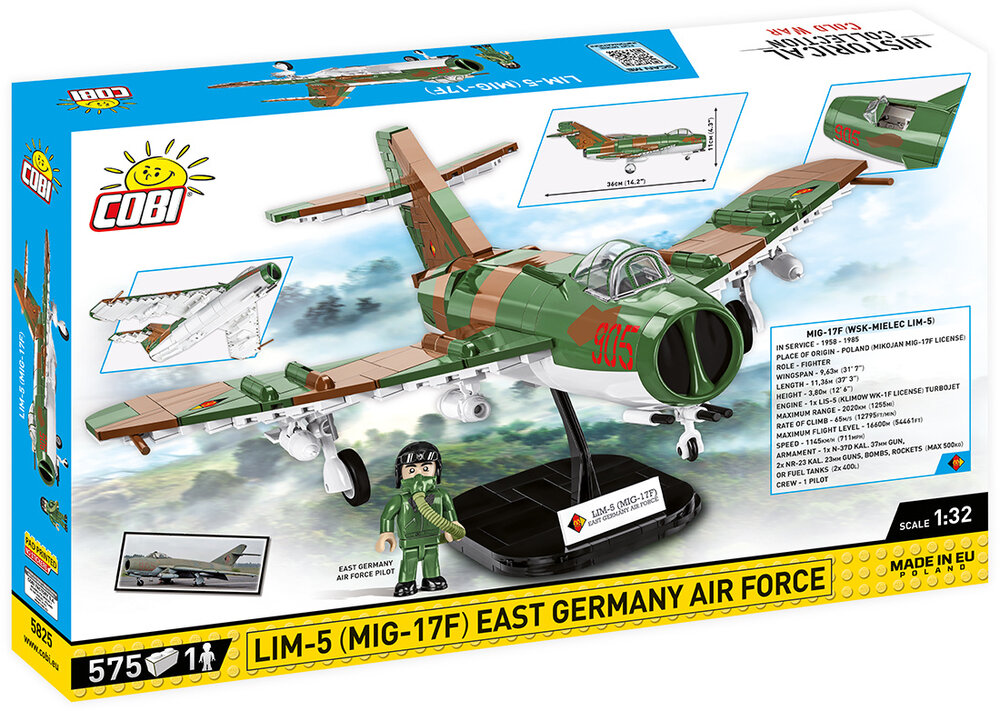 COBI  5825 LIM-5  MIG-17F East Germany