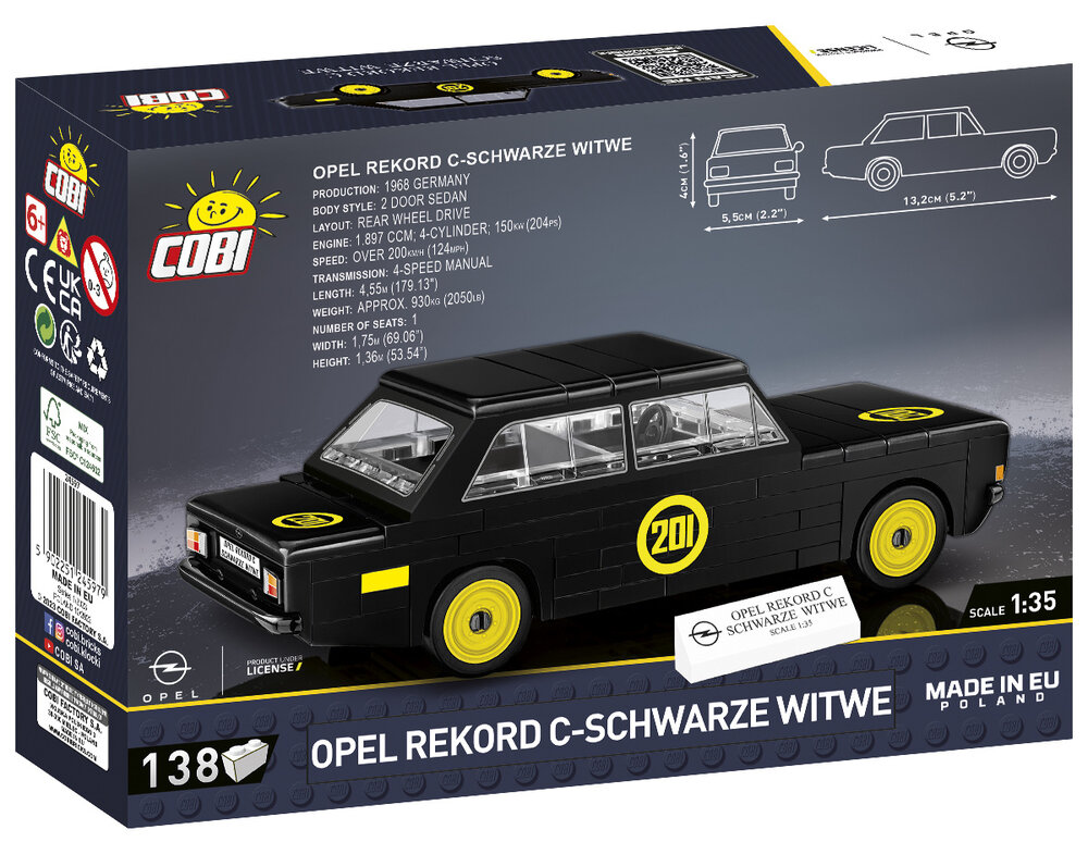 COBI 24597 Opel Rekord C