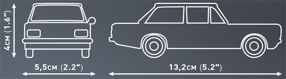 COBI 24597 Opel Rekord C