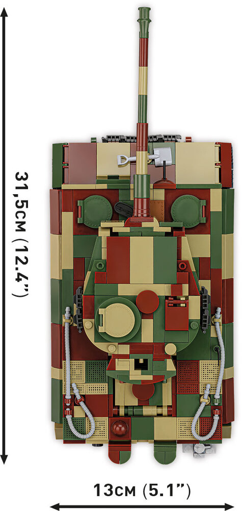 COBI 2587  Panzerkamfwagen VI Tiger I Ausf. E No. 007