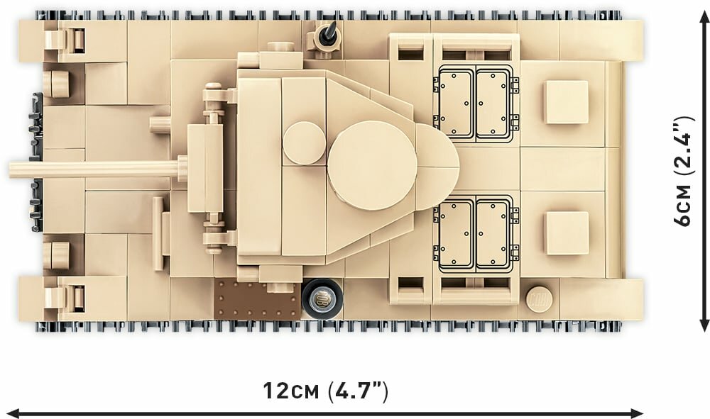 Cobi WW2 2712 - Panzer III Ausf J