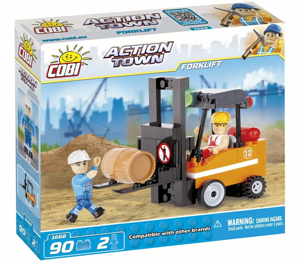COBI - Action Town 1668 - Forklift2