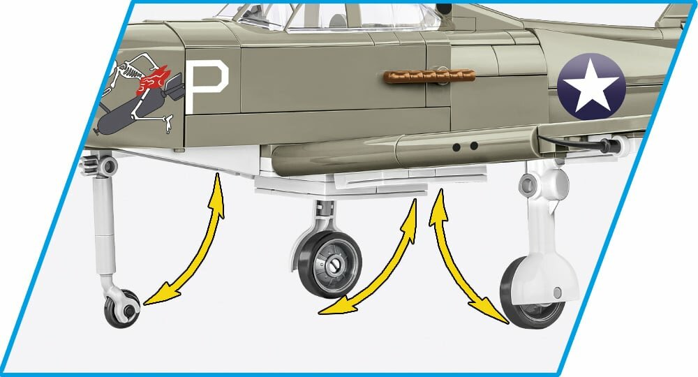 COBI  5746 - BELL P-39D Airacobra