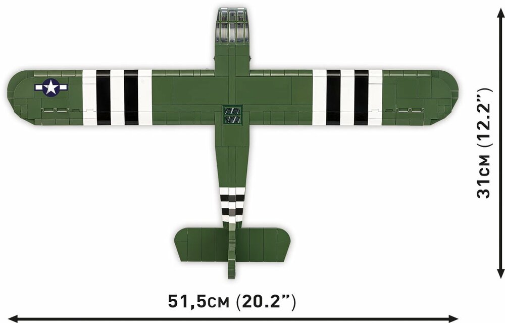 COBI 5755 Waco CG-4 Zweefvliegtuig