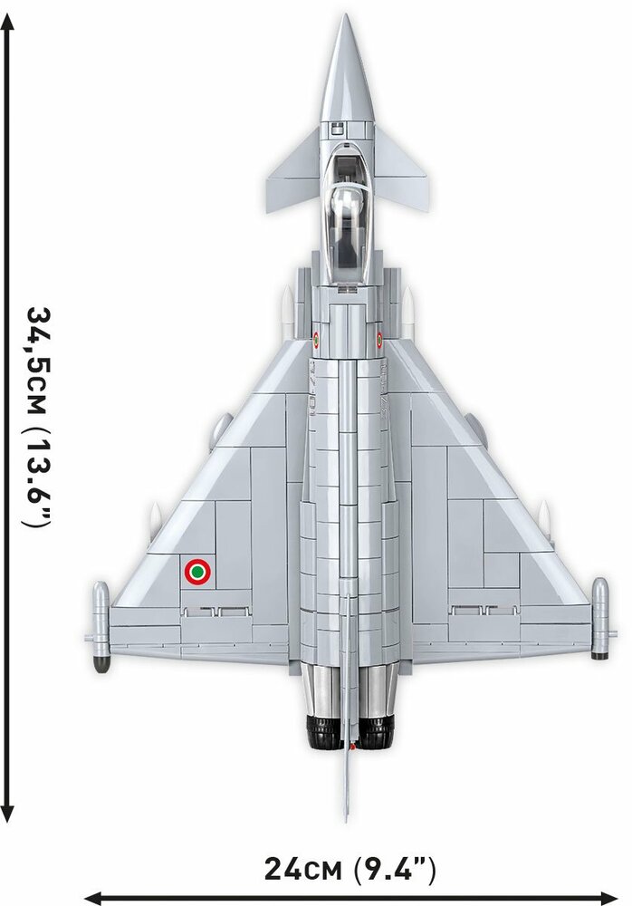 COBI 5849 Eurofighter Typhoon Italian Air force