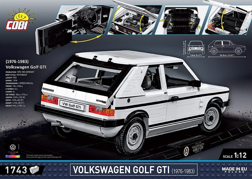 COBI 24358 Volkswagen Golf GTI