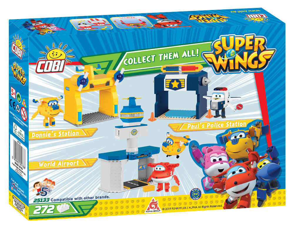 Cobi 25133 Super Wings Jetts Station