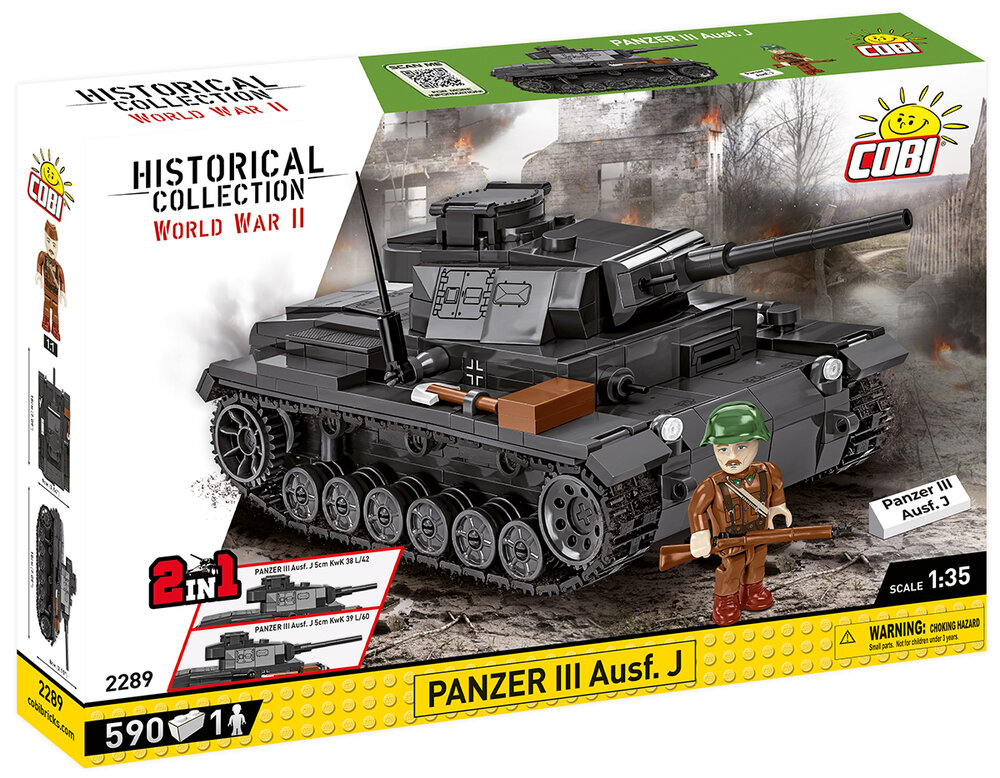 COBI 2289 Panzer III Ausf.J