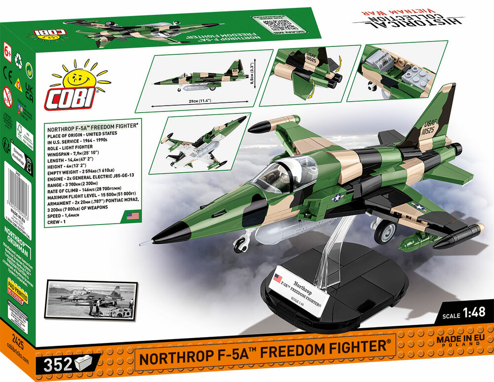 COBI 2425 Northrop F-5A  FREEDOM FIGHTER
