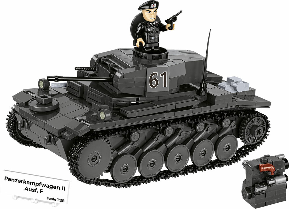 COBI 2597 Panzerkampwagen II Ausf.F