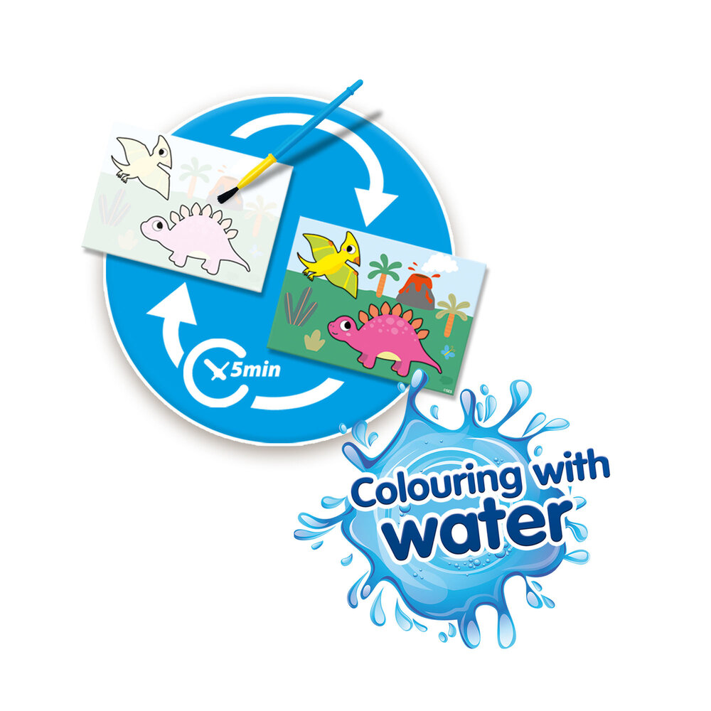 SES My first - Kleuren met water - Dino&#039;s