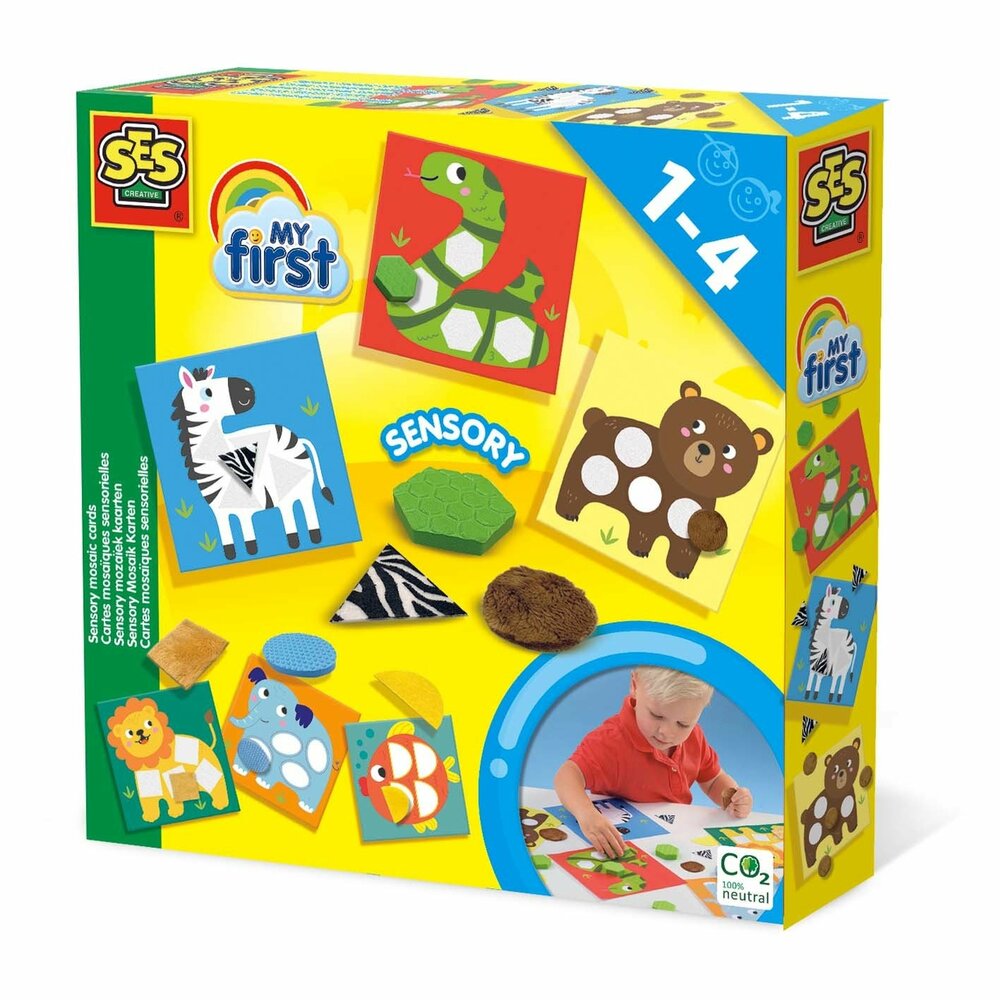 SES My First Sensory moza&iuml;ek kaarten