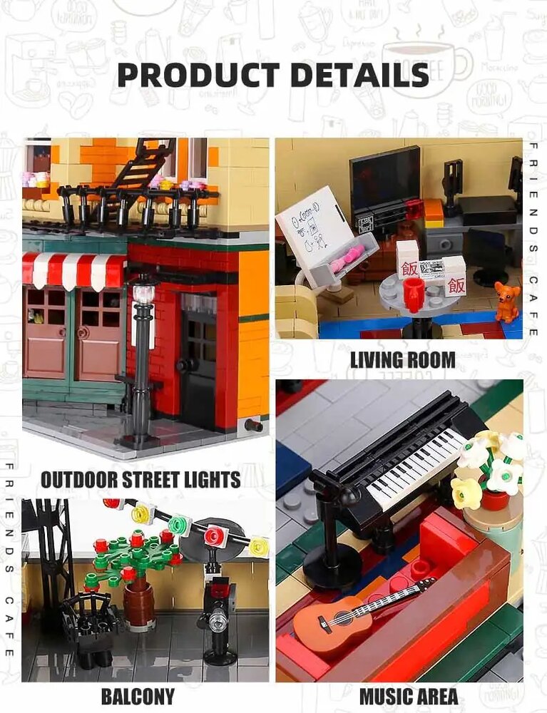 Mould king 16014 Friendscafe