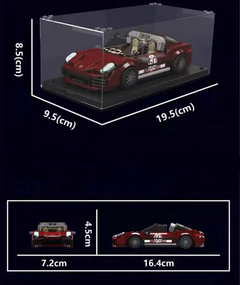 Mould King 27060S 911 Targa Showcase