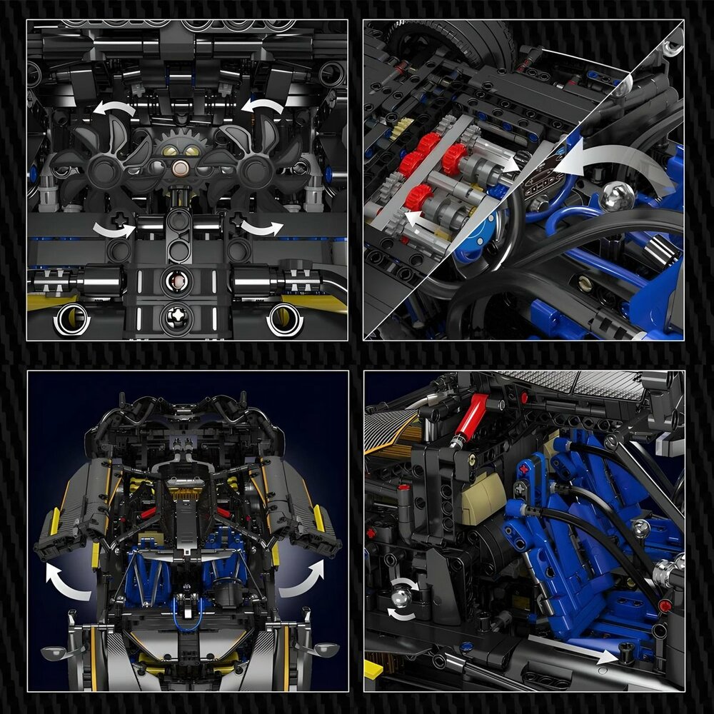 Mould King 13182 Huayra Supercar