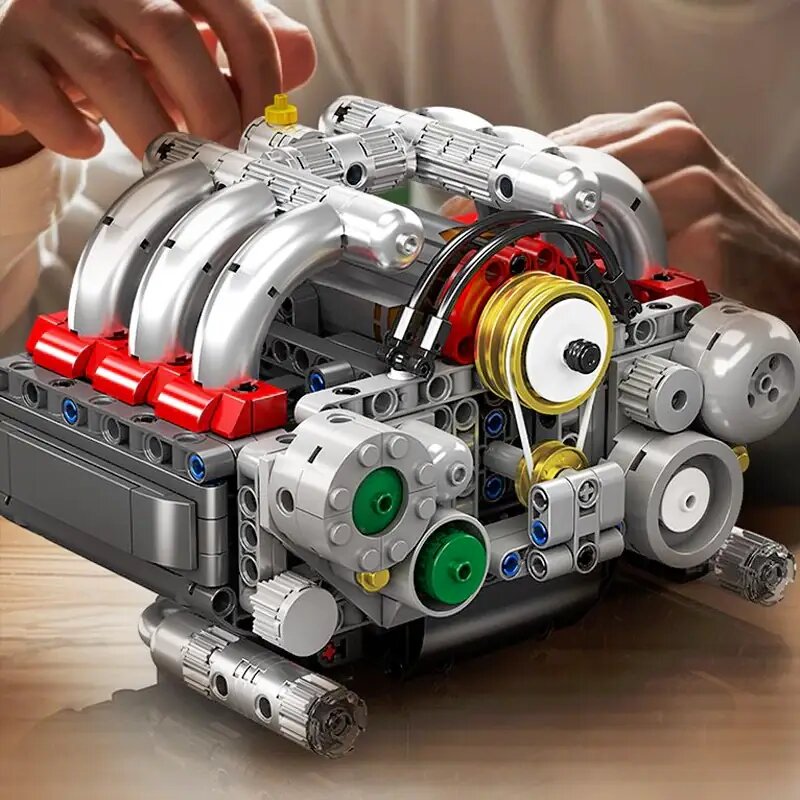 Mould king 10193 Boxer Engine