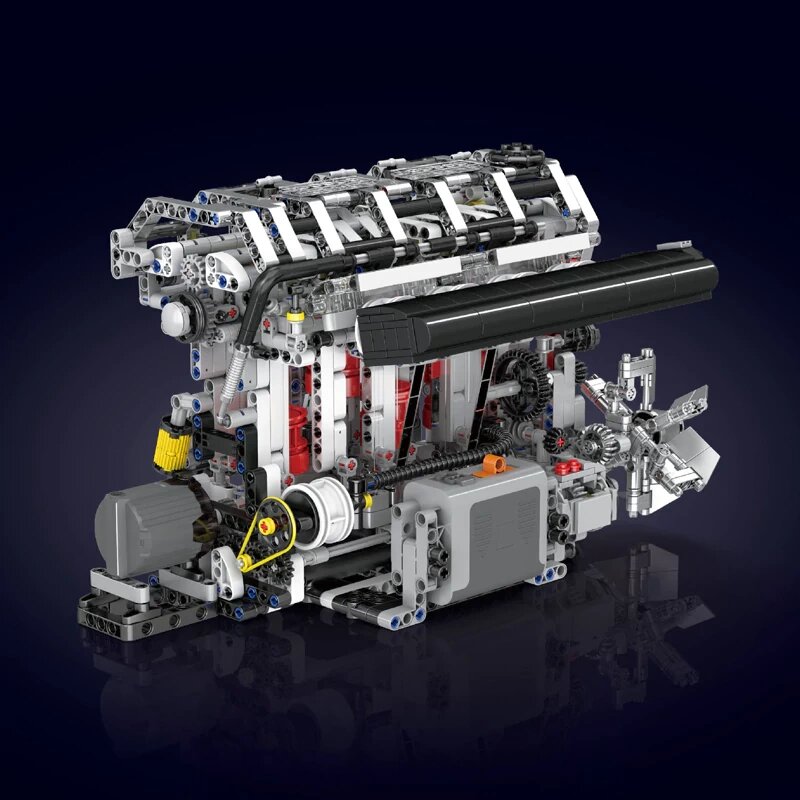 MouldKing 10087S L4 Gasoline Engine