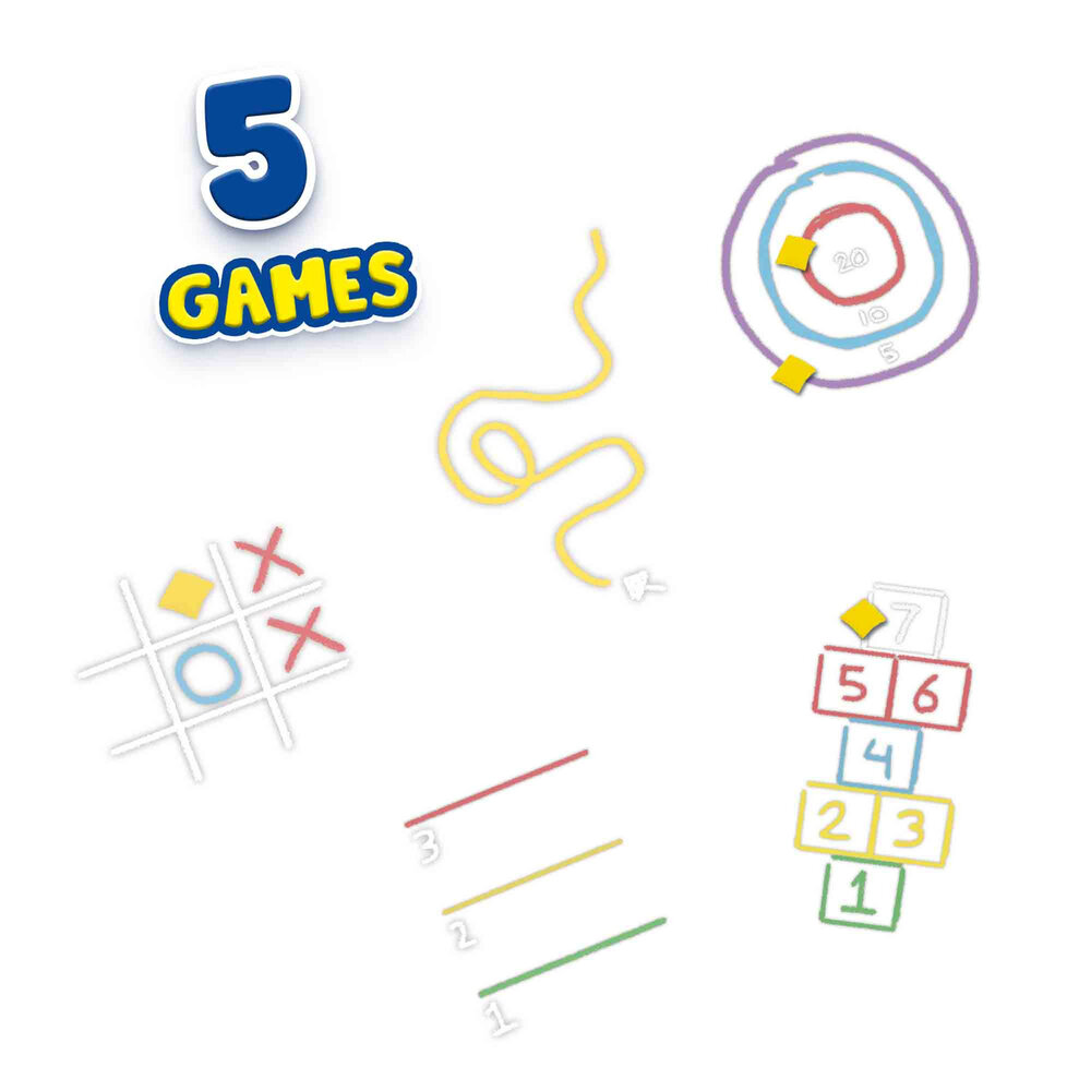 SES Kreidespiele - 5 in 1 Set