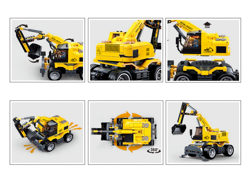 Sluban E7 Mobilbagger