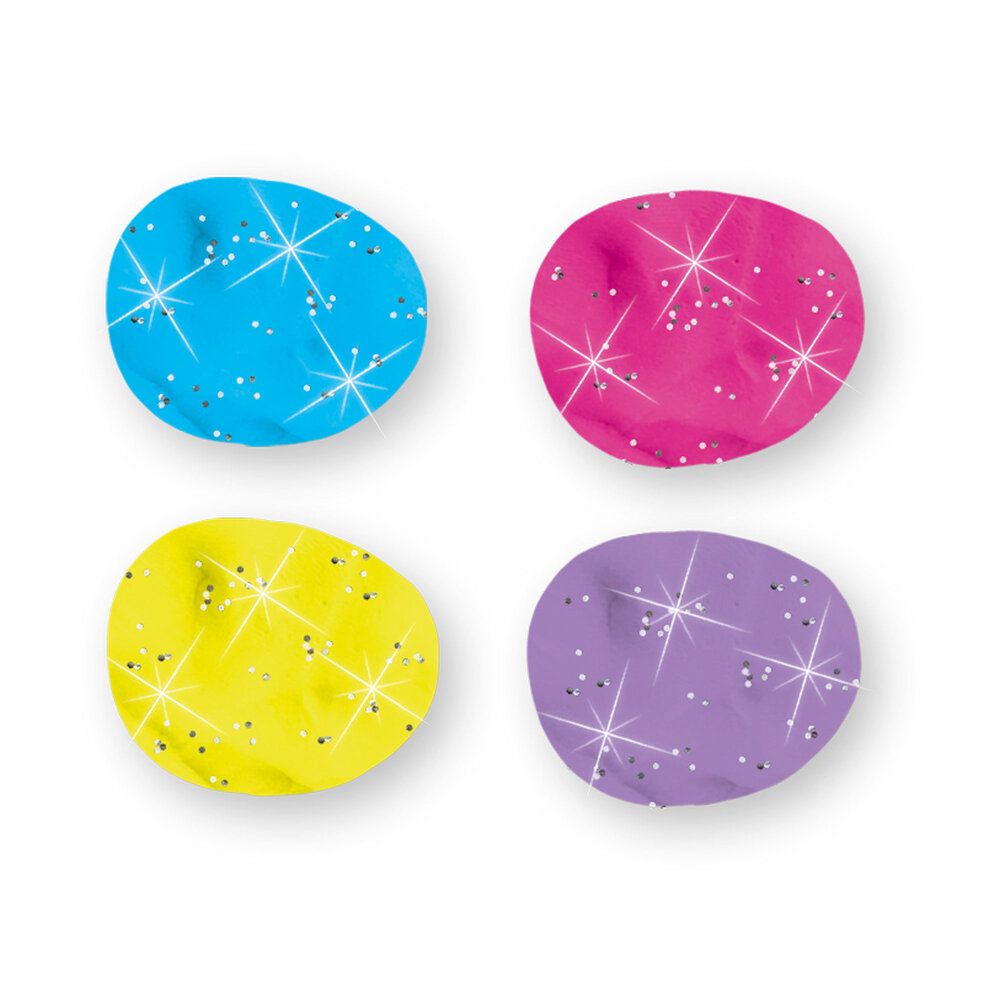 SES - 00515 - Feel good klei - Sparkle (4x90gr)