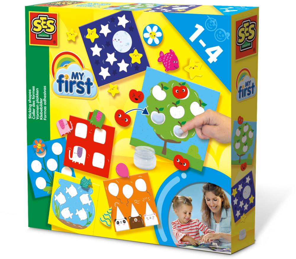 SES - 14428 - My first- Vormen plakken