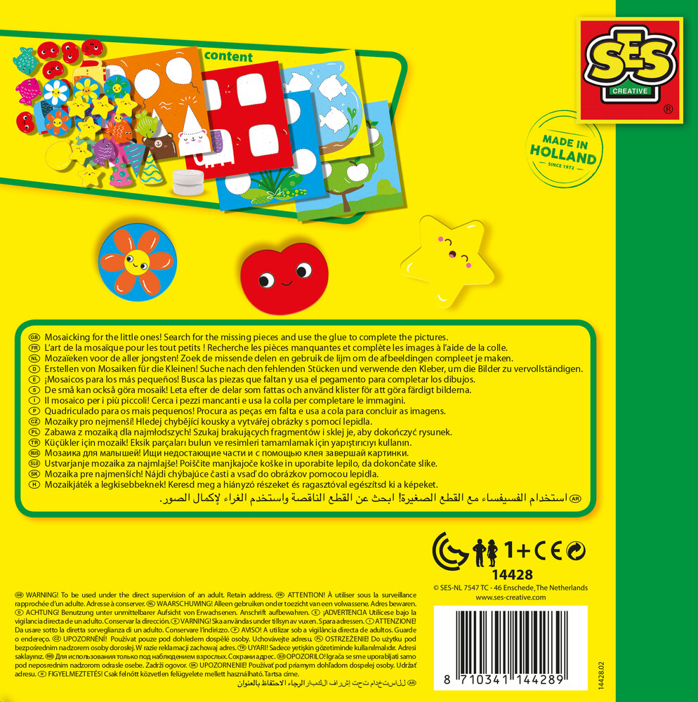 SES - 14428 - My first- Vormen plakken