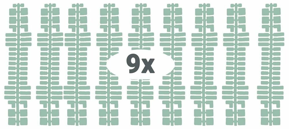 Feuchtmann - 31640 - Ministeck kleurenstrips - Glow in the dark