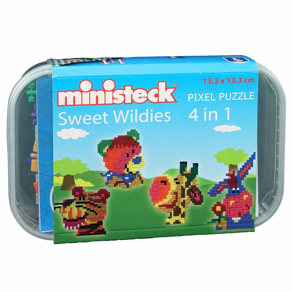 Feuchtmann - 32575 - ministeck 4in1 Leuke wilde dieren